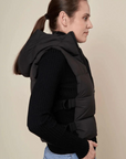 Adroit, Lola Down Vest- Black