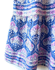 La Plage, Sunny Days Short Dress-Feather Periwinkle