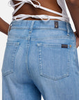 7 For All Mankind, Lotta Ankle Petite Jeans-Dewdrop