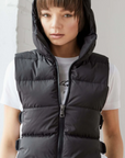 Adroit, Lola Down Vest- Black