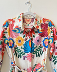 Printed Shirt Dress- Mutli