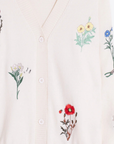 Vilagallo, Alina Embroidered Botanico Cardigan
