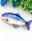 Sea Bass Fish Acrylic Printed Hair Claw