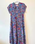 Rungolee, Scarlette Midi Dress - Wildberry Midsummer Floral