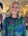 Monoplaza, Lolo Shirt- Green Floral