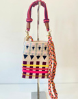 Guanabana, Opera Bag with Macrame