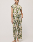 Ottod'Ame, Cotton Floral Top-Multicolour Floral Print