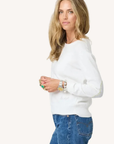 Kerri Rosenthal, Patchwork Cotton Pullover