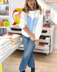 Kerri Rosenthal, Ricki Imperfect Heart Sweater