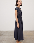 Ottod'Ame, Long Sleeveless Poplin Dress