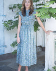 Perry Walker,Tanya Maxi Dress- Green Floral