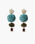 Chan Luu, Turquoise Mix Earrings
