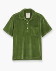OAS Company, Penny Green Velour Shirt