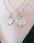 Gold Nugget Necklace- Medium
