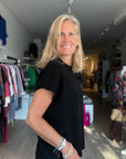 Cashmere Crew Neck Vest / Tee
