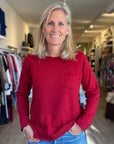 Cashmere Long Sleeved Tee