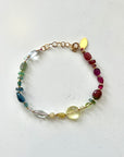 By Johanne, Mix Tourmaline Adjustable Bracelet