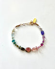 By Johanne, Mix Tourmaline Adjustable Bracelet