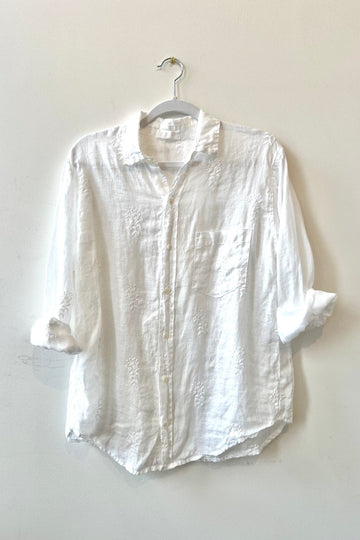 CP Shades, Joss Embroidered Shirt- White