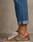 D.A.T.E., Hill Low Glitter Sneakers - Bronze