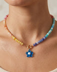 Beaded Charm Necklace