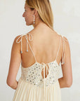 Chan Luu, Sahara Dress- Cloud Cream