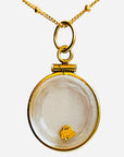 Gold Nugget Necklace- Medium