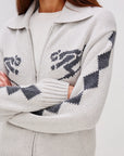 Rails, Rhea Cardigan Sweater-Powder Grey