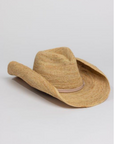 Hat Attack, Raffia Crochet Cowboy Hat