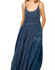 Injiri, Neel Navy Blue Slip Dress
