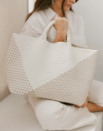 Naghedi, St. Barths Large Graphic Geo Tote