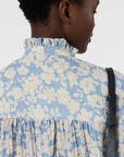 Gerard Darel, Cephise Shirt- Blue Flower
