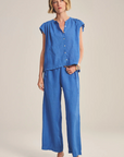 Velvet, Lola Woven Linen Pant