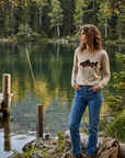 Cashmere 'Gone Fishing' Sweater