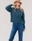 Cashmere THIN Ribbed Lounge Sweater