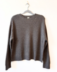 Cashmere Ribbed Lounge Sweater