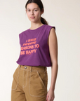 Leon & Harper, Dode Sleeveless T-Shirt