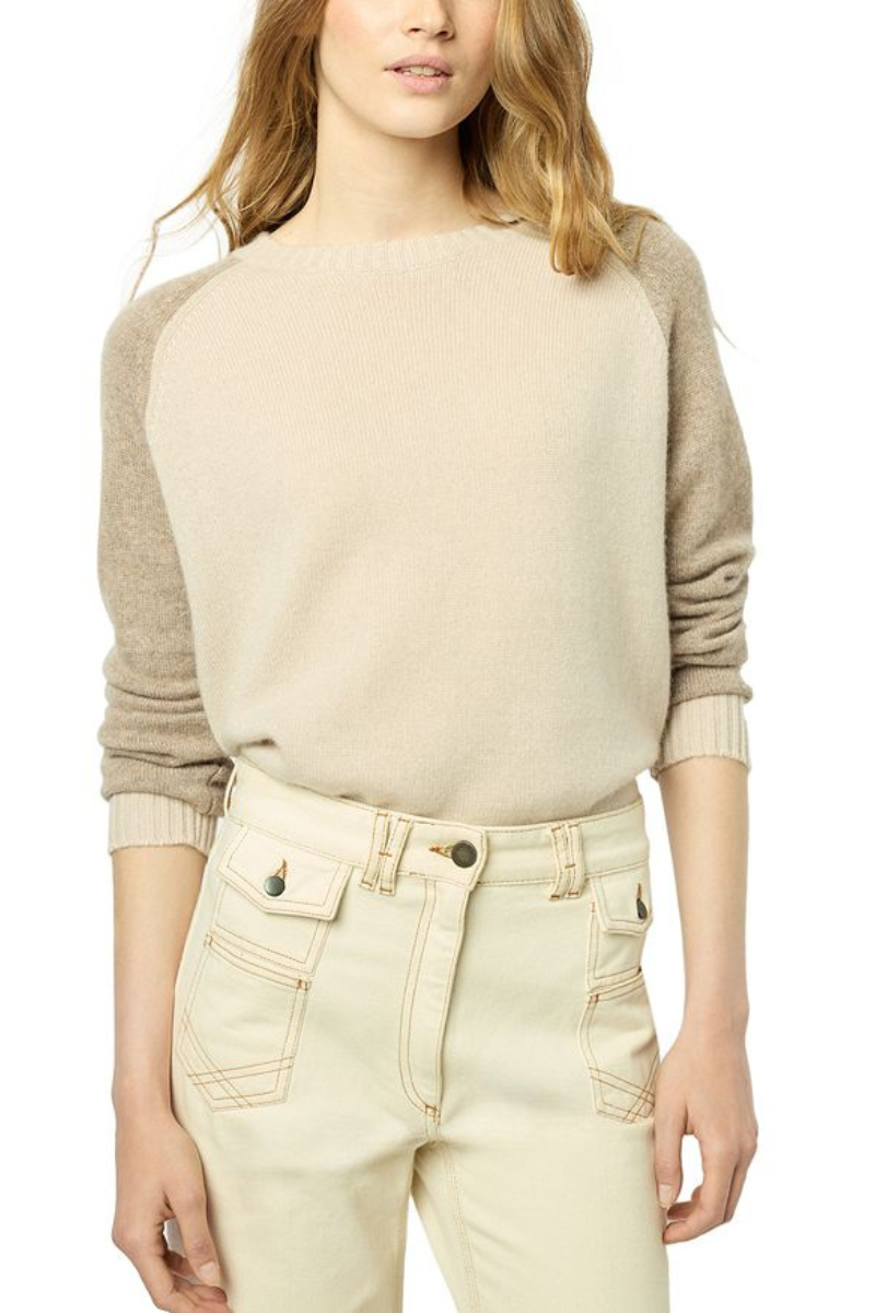 Cashmere sweater beige hotsell