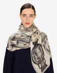 Inoui Editions, Etoile 80 Archives Scarf Louvre