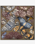 Inoui Editions, Square/ Carre 130 Papillons Khaki