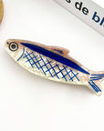 Sardine-Shaped Hair Claw Clip