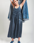 Injiri, Neel Navy Blue Slip Dress