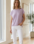 Cashmere Crew Neck Vest / Tee