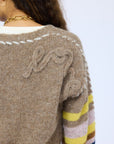 Kerri Rosenthal, Sienna Stripe Cardigan