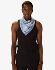 Inoui Editions, Piranesi Square 65 Scarf- Blue