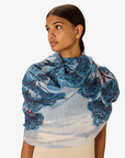 Inoui Editions, Ambroise Scarf-Duck Blue