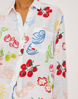 Rails, Charli Shirt-White/Antipasti