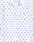 Frank & Eileen, Eileen Relaxed Button Up Shirt- Large Blue Dots
