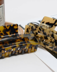 Tortoise Shell Hair Claw Clip