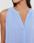 Velvet, Tacy Linen Sleeveless Top